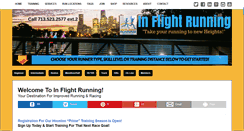 Desktop Screenshot of inflightrunning.com